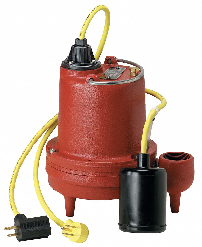 Liberty Pumps HT41M-2 Submersible Sump Pump, 2/5 hp, 115V AC, 65 gpm Flow Rate @ 10' of Head, 1 1/2 in FNPT