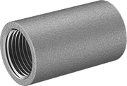 McMaster 4443K663 High-Pressure 316 Stainless Steel Pipe Fitting Straight Connector, 3/8 NPT Female