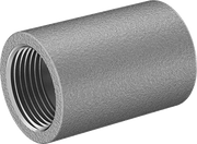 McMaster 4443K665 High-Pressure 316 Stainless Steel Pipe Fitting Straight Connector, 3/4 NPT Female