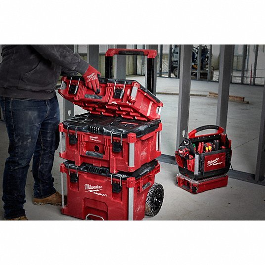 Milwaukee 48-22-0141 Plumbers Tool Kit 22 Pcs, Rolling Modular Tool Box