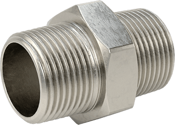 McMaster 4452K845 316 Stainless Steel Threaded Pipe Fitting Low-Pressure, Straight Connector, 3/4 NPT Male