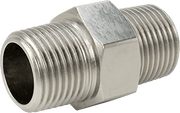 McMaster 4464K731 304 Stainless Steel Threaded Pipe Fitting Low Pressure, Straight Connector, 3/8 NPT Male