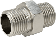McMaster 4464K741 304 Stainless Steel Threaded Pipe Fitting Low Pressure, Straight Connector, 1/2 NPT Male