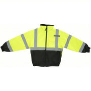 Occunomix LUX-350-JB-BYS Jacket U, ANSI Class 3, S, Yellow, -5° to - 45°F, Zipper with Storm Flap, 5 Pockets