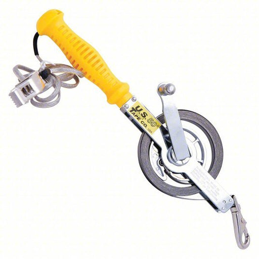US Tape 58820 Double Duty Oil Gauging Tape Measure 50 ft, Swivel Snap Tip, Dark Liquids/Light Liquids