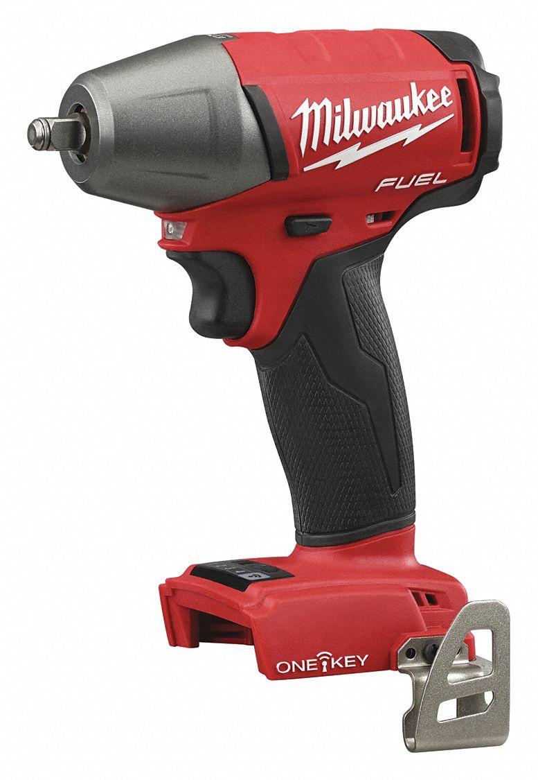 Milwaukee 2758-20 Impact Wrench, 3/8 in Drive Size, 210 ft-lb Fastening Torque, 210 ft-lb Breakaway Torque, Tool Only
