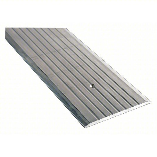 National Guard 513HD-48 Saddle Threshold Fluted Top, Mill, 5 in Wd, 1/4 in Ht, 4 ft Lg