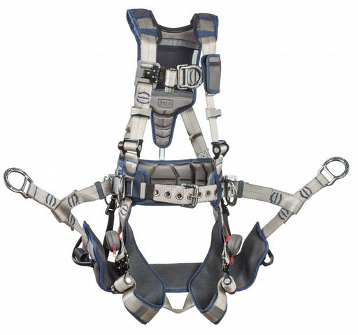 3M 1114368 Fall Protection Harness, Vest, Unisex, Quick-Connect / Quick-Connect Buckles, XL, 420 lb Capacity