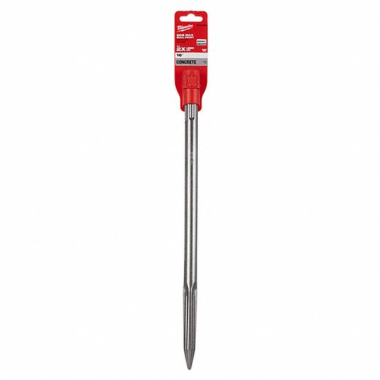 Milwaukee 48-62-4250 16 in SLEDGE SDS-MAX Bull Point Chisel