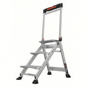 Little Giant 11903 Folding 3 Steps, 26 in Top Step Ht, 21 1/2 in Bottom Wd, 375 lb Load Capacity