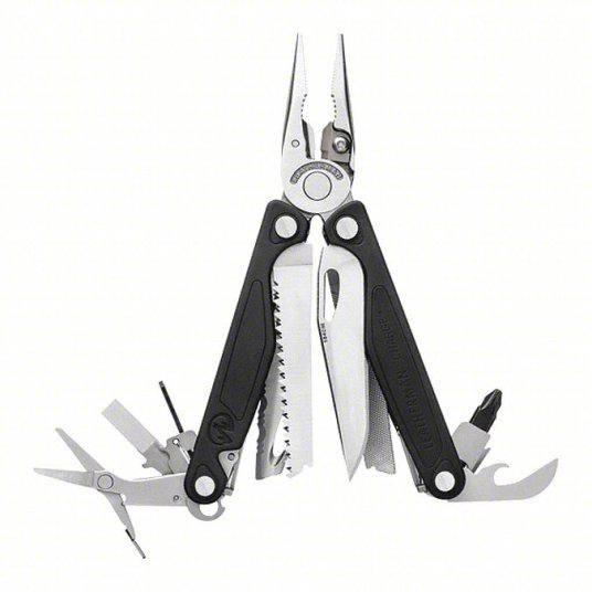 Leatherman CHARGE PLUS Multi-Tool, Black Handle, 18 Tools