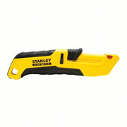 Stanley FMHT10365 Safety Knife 7 in Overall Lg, Textured, 1 3/4 in Overall Wd, Plastic, Black/Yellow