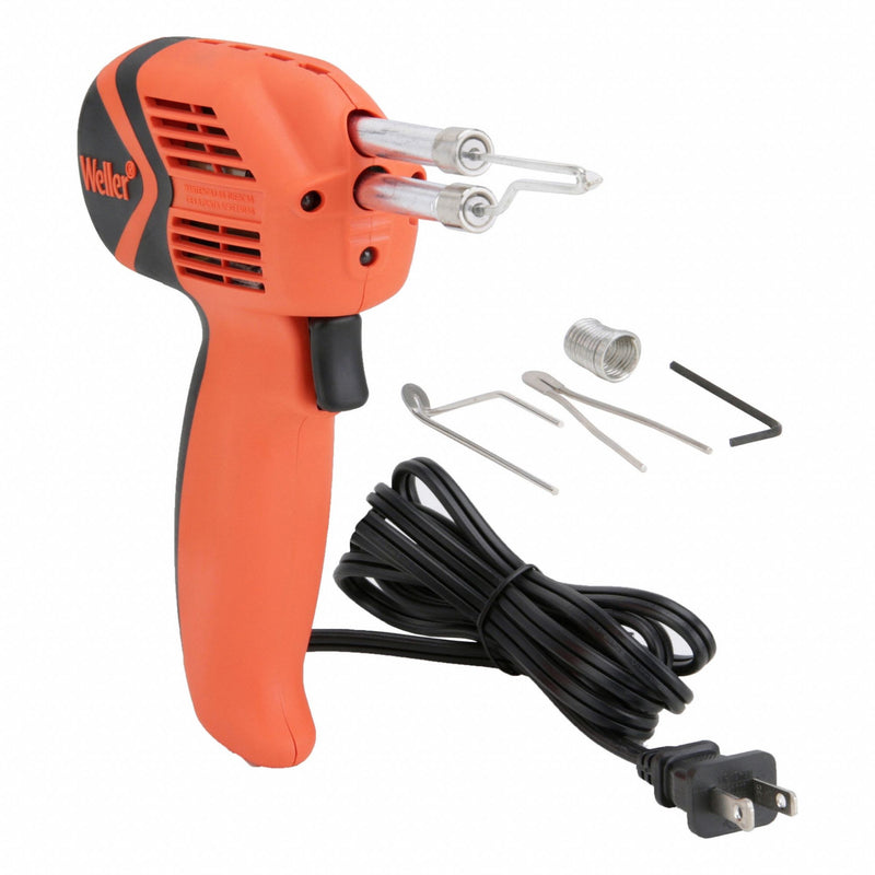 Weller 9400PKS Soldering Iron Kit, Electric, 100-140 W, 900°F, 3 Tips (Conical/Knife/Smoothing), 120V