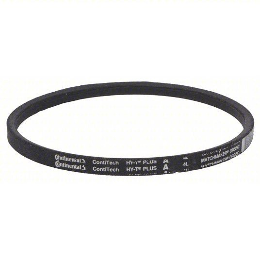 Contitech A38 V-Belt A38, 40 in Outside Lg, 1/2 in Top Wd, 5/16 in Thick