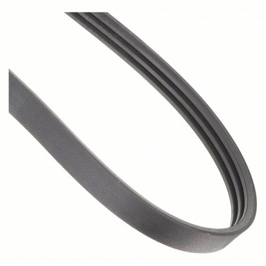 Continental 3/B116 Banded V-Belt 3/B116, 3 Ribs, 119 in Outside Lg, 1.984 in Top Wd, 0.406 in Thick