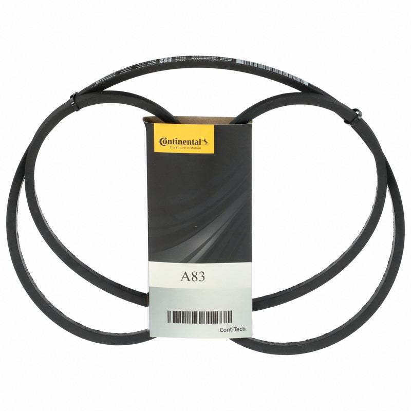 Continental A64 Wedge V-Belt, 66 in Outside Lg, 1/2 in Top Wd, 5/16 in Thick, Polyester