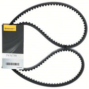 Continental 5VX780 Cogged V-Belt, 78 in Outside Lg, 0.625 in Top Wd, 17/32 in Thick
