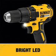 DeWalt DCD777C2 Drill 20V DC, Compact, 1/2 in Chuck, 1,750 RPM Max., Brushless Motor, (2) 1.5 Ah, 20V MAX