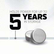 Energizer 357BPZ Button Cell Battery 357 Battery Size, Silver Oxide, 138 mAh Capacity, 1.5V DC