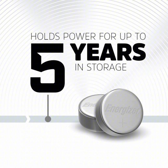 Energizer 357BPZ Button Cell Battery 357 Battery Size, Silver Oxide, 138 mAh Capacity, 1.5V DC