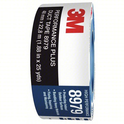 3M 8979 Duct Tape Clean Removal, 2 in x 25 yd, Blue, Pack Qty 1 - Redwood.KV15F805