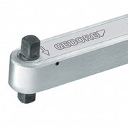 Gedore 8561-01 Micrometer Torque Wrench Foot-Pound/Newton-Meter, 1/2 in Drive Size, 25 N-m to 120 N-m