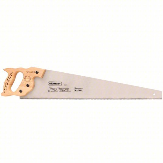 Stanley 20-065 Hand Saw 26 in Blade Lg, Steel, 29 1/2 in Overall Lg, 11, Wood