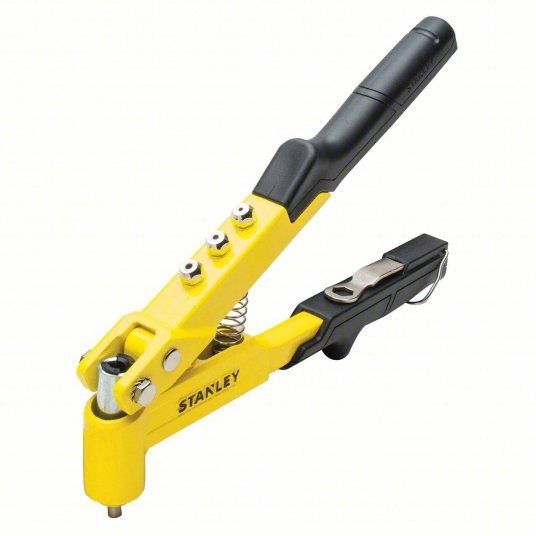 Stanley MR100CG Rivet Tool Blind, Fits 3/32 in_1/8 in_5/32 in_3/16 in Rivet Dia, 10 1/8 in Overall Lg