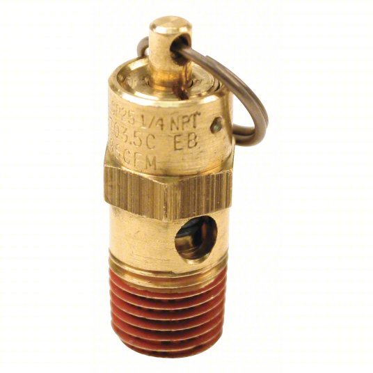 Control Devices SA25-1A200 Air Safety Valve, 1/4 In Inlet, 200 psi