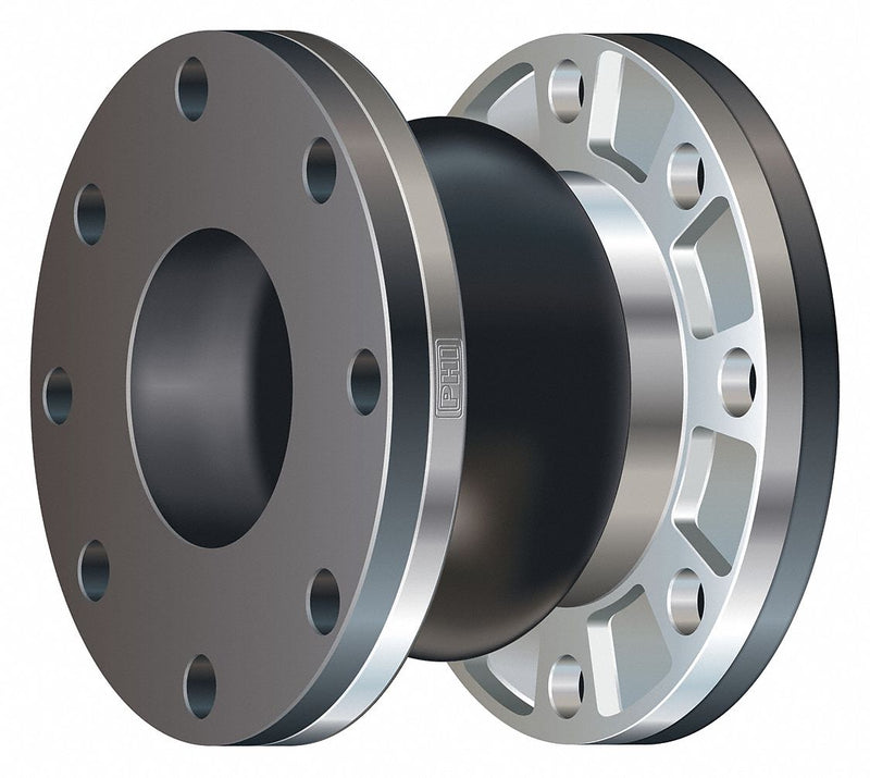Approved Vendor WA-96-EE Expansion Joint, 6 in Pipe Size, 11 in Flange Dia, 6 in Overall Lg, Steel with EPDM Bulb