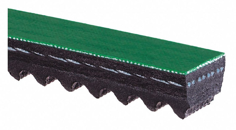 Gates 9463HD Automotive Drive Belt, V-Belt, HC50, HC50 Belt Trade Size, Cogged Belt, 38° Angle, 9463HD