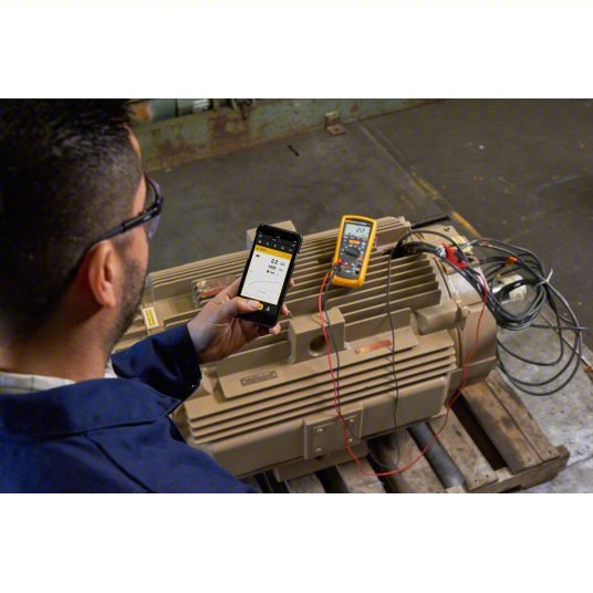 FLUKE-1587 FC/WWG Insulation Multimeter 0.01 megaohm to 2 gigohm, CAT III 1000V/CAT IV 600V, Battery, Digital