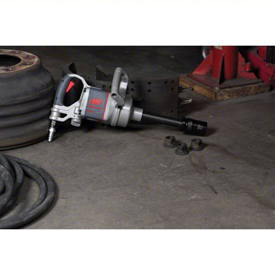 Ingersoll Rand 2850MAX-6 Impact Wrench D-Handle, Extended, Full-Size, Gen Duty, 1 in Square Drive Size