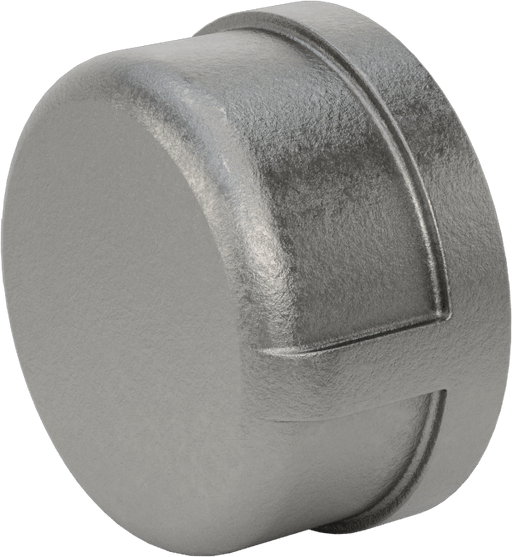 McMaster 4627K278 Medium-Pressure Iron Pipe Fitting, Cap, 2 NPT Female