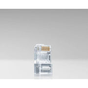Jonard RJ45-650 RJ45 CAT6 Pass-Through Connectors, PK 50