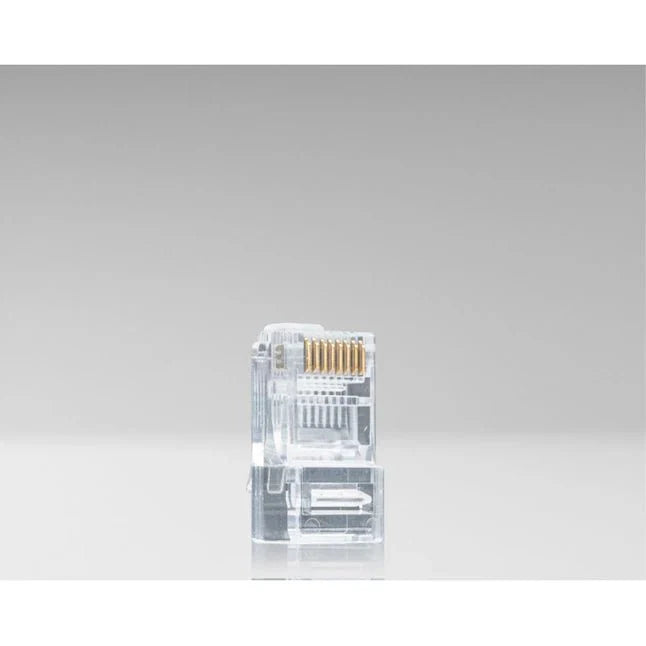 Jonard RJ45-650 RJ45 CAT6 Pass-Through Connectors, PK 50