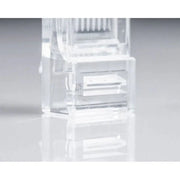 Jonard RJ45-650 RJ45 CAT6 Pass-Through Connectors, PK 50