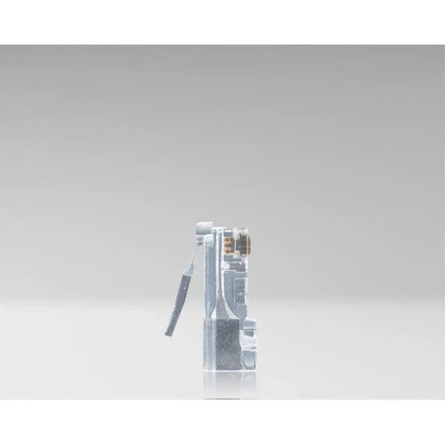 Jonard RJ45-650 RJ45 CAT6 Pass-Through Connectors, PK 50