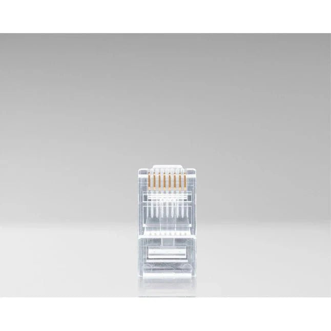 Jonard RJ45-650 RJ45 CAT6 Pass-Through Connectors, PK 50