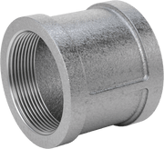 McMaster 4638K119 Low-Pressure Pipe Fitting, Galvanized Iron, Straight Connector, 2 NPT Female