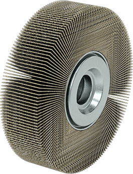McMaster 4654A564 Arbor-Mount Flap Sanding Wheel with Unthreaded Arbor, for Rough Finish, 40 Grit, 3.5" Diameter, 1" Wide