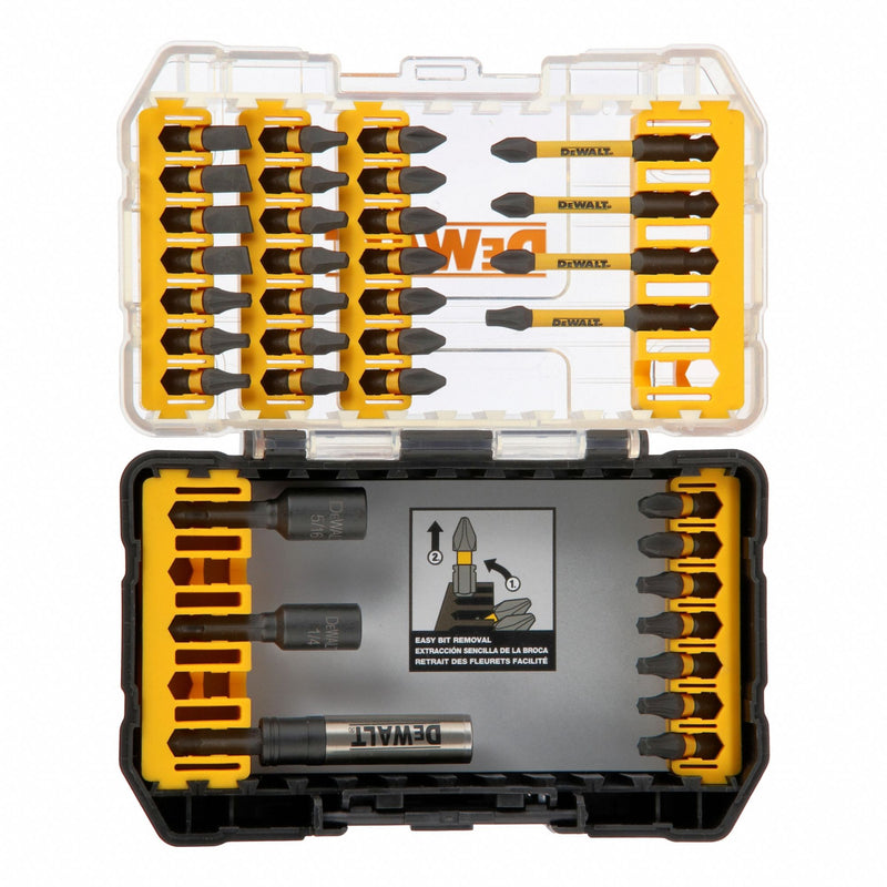 DEWALT DWA2NGFT35IR Driver Bit Set, Bit Holders/Nutsetters/Screwdriver Bits, Impact Rated, 35 No. of Pieces, Std