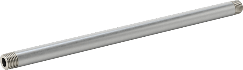 McMaster 46755K92 Thick-Wall 304/304L Stainless Steel Pipe Nipple Threaded on Both Ends, 1/4 Pipe Size, 10" Long