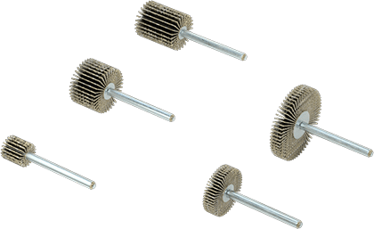 McMaster 4694A41 Flap Sanding Wheel Assortment with Shank, 5 Pieces