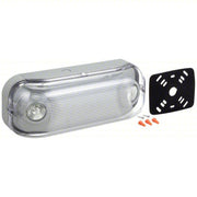 Lithonia WLTU MR GY Emergency Light 7 W Lamp Watt, 14 W Emergency Watt, 120V AC/277V AC, 2 Lamp Heads, Plastic, Surface