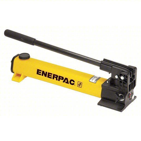 Enerpac P391 Hydraulic Hand Pump 2 Stages, Single Acting, 10,000 psi Max. Pressure 1st Stage, Steel