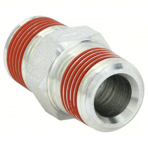 Enerpac FZ1617 Hydraulic Hose Adapter 3/8 in x 3/8 in Fitting Size, Male x Male, NPTF x NPTF x NPTF, Rigid