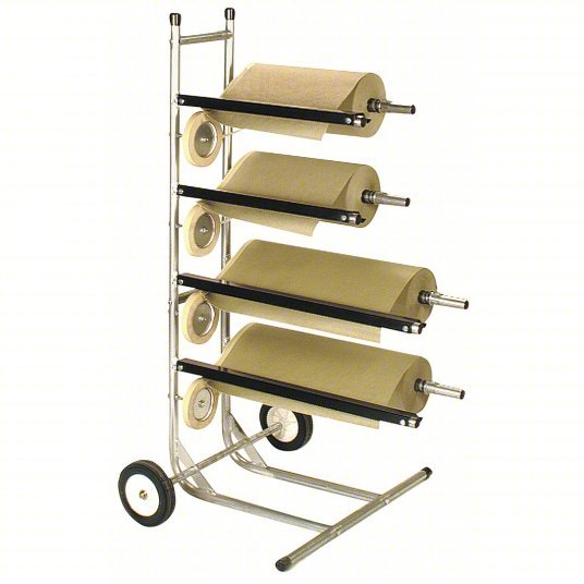 Keysco 78007 Masking Dispenser with Cutter, Paper, Mobile, Horizontal, Includes Cutter