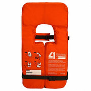 Mustang MV8040-2-0-227 Life Jacket Orange, Type I, 38 lb Buoyancy, SOLAS-Grade Reflective, Universal