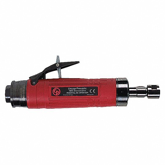 Chicago Pneumatic CP3119-18 Die Grinder 1.2 hp Horsepower, 18,000 RPM Max. Speed, 1/4 in Collet Size